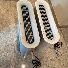 プラスマイナスゼロ　空気清浄機　2台の画像