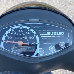 1097.動画あり　スズキ　レッツ4 原付　バイク　50cc 車体　埼玉の画像
