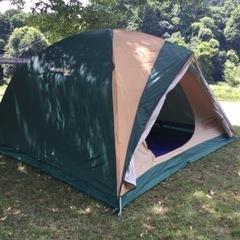 ■テント■コールマン スタンダードドームⅣ 170T2750J ４～６人用 寝袋オマケ Coleman Standard Dome4 キャンプ アウトドア　の画像