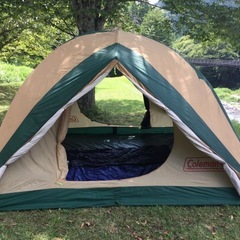 ■テント■コールマン スタンダードドームⅣ 170T2750J ４～６人用 寝袋オマケ Coleman Standard Dome4 キャンプ アウトドア　の画像