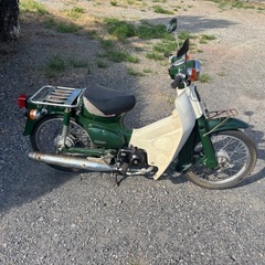 1101.動画あり　HONDA スーパーカブ50 原付　バイク　50cc 3速　埼玉の画像
