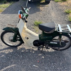 1101.動画あり　HONDA スーパーカブ50 原付　バイク　50cc 3速　埼玉の画像