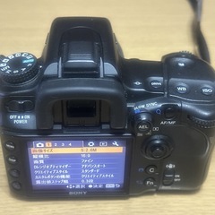 【受付終了】SONY α700 一眼レフカメラレンズセット　【追加付属ミノルタレンズ × ２本】NCNRの画像