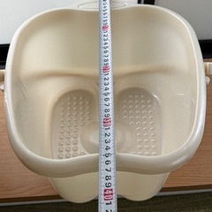 足湯バケツ差し上げますの画像