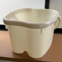 足湯バケツ差し上げますの画像