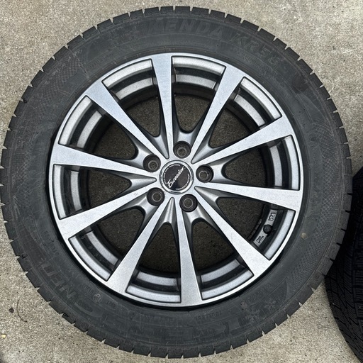 エクシーダー 16in 6.5J +48 PCD100 ケンダ 205/55R16 ４本セット