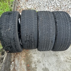 エクシーダー 16in 6.5J +48 PCD100 ケンダ 205/55R16 ４本セットの画像