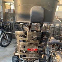 自転車 後ろ乗せ チャイルドシート の画像