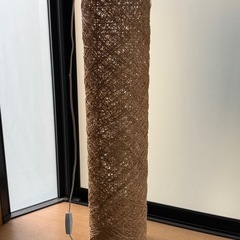 木素材の照明スタンドお譲りしますの画像