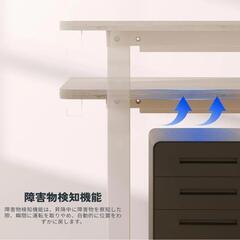 FLEXISPOT 電動式スタンディングデスク(幅120×奥行60,メモリー機能付き) 昇降デスク 高さ調節デスク パソコンデスク 人間工学 ゲーミングデスク

の画像