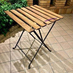 木製屋外テーブル◼️イケア◼️IKEAの画像