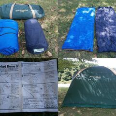 ■テント■コールマン スタンダードドームⅣ 170T2750J ４～６人用 寝袋オマケ Coleman Standard Dome4 キャンプ アウトドア　の画像