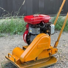 プレートコンパクター　酒井　 プレートランマー 転圧機 作動品　の画像