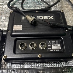 中古ジャンク魚群探知ホンデックス釣りの画像