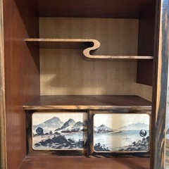 ☆[お届け可能※注]和茶ダンス レトロ アンティーク の画像
