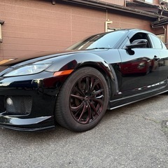 RX8 custom 車検サービス　登録費用のみ負担の画像