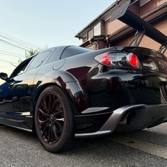 RX8 custom 車検サービス　登録費用のみ負担の画像