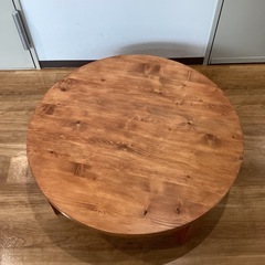 折り畳み丸テーブル【町田市再生家具】251296の画像