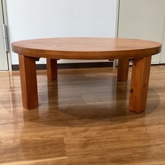 折り畳み丸テーブル【町田市再生家具】251296の画像