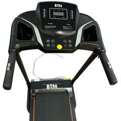 BTM ランニングマシン 時速1~12km ランニングマシン-8051 マット付き 電動ルームランナーの画像