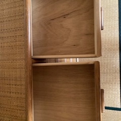 ラタン　チェストの画像