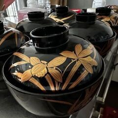会津塗り　お椀6つセットの画像