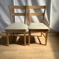 【交渉中】No.115　ダイニングテーブルセット　２人かけ（豊橋市収集業務課リユース家具）の画像