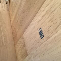 【交渉中】No.115　ダイニングテーブルセット　２人かけ（豊橋市収集業務課リユース家具）の画像