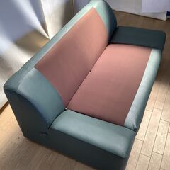 No.116　ソファ　幅142cm（豊橋市収集業務課リユース家具）の画像