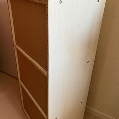 約42×89×奥行29cmカラーボックスの画像
