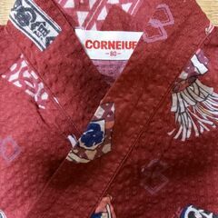 甚平　80　夏祭りに　半袖　半ズボンの画像