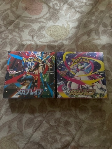 シュリンク付き】ポケモンカード　メガシンフォニア　メガブレイブ 各1BOX