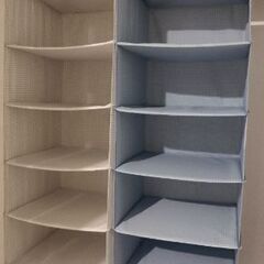 折りたたみ式ハンガーラックの画像