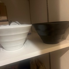 ラーメン丼ぶり（白・黒）10枚セット／業務用・家庭用に！の画像