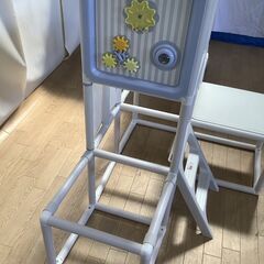 No.120　キッズ　滑り台付きジャングルジム（豊橋市収集業務課リユース家具）の画像