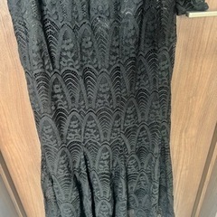IGIN パーティドレス　セットアップ 黒の画像