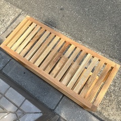 木製シェルフの画像