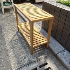 木製シェルフの画像