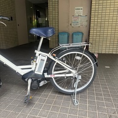 電動自転車24インチブリヂストンアシスタユニ8.7ahバッテリー