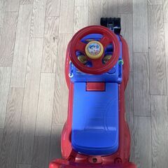 No.121　キッズ　足けりショベルカー（豊橋市収集業務課リユース家具）の画像