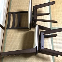 ダイニングチェア2脚(回転式)の画像