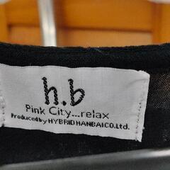 0801-001 h.b Pink City relax　アシンメトリーワンピースの画像