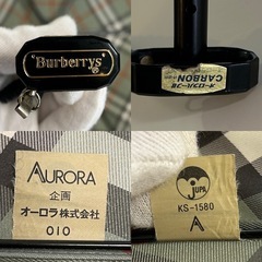バーバリー折りたたみ傘折り畳み傘折畳傘雨傘パラソルレディースメンズユニセックス灰色BURBERRYグレーノバチェック婦人傘紳士傘の画像