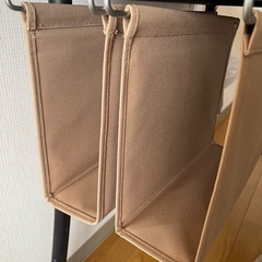 テーブル下収納　ハンギングラック　2つセットの画像