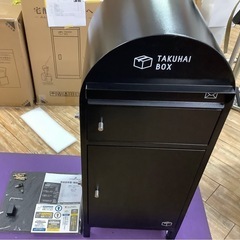 P0169 宅配ボックス ブラック  250722-5の画像