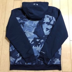 UNDERARMOUR中綿　セットアップ上下セットNAVYの画像