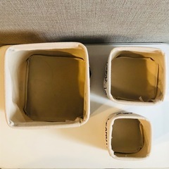 スヌーピー 収納ボックス 3個セットの画像