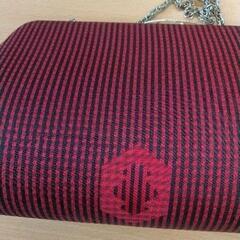 0801-059 和装バッグ　未使用　絹100%の画像