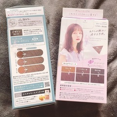 ヘアカラー2色セットの画像