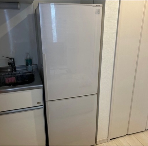 送料込 SHARP プラズマクラスター冷蔵庫 271L ロゼベージュ　ピンク系 100000001002462862_10205.jpg